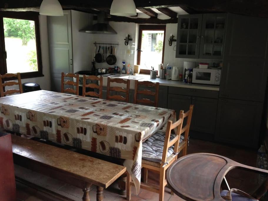 Domaine Du Bois L'Abbe Villa Épaignes Eksteriør bilde