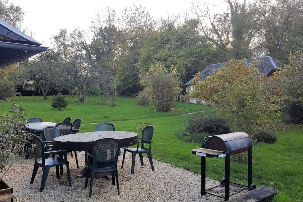 Domaine Du Bois L'Abbe Villa Épaignes Eksteriør bilde